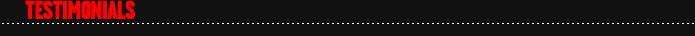 TESTIMONIALS